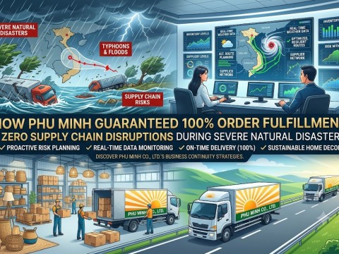 How Phu Minh Guaranteed 100% Order Fulfillment and Zero Supply Chain Disruptions During Severe Natural Disasters
